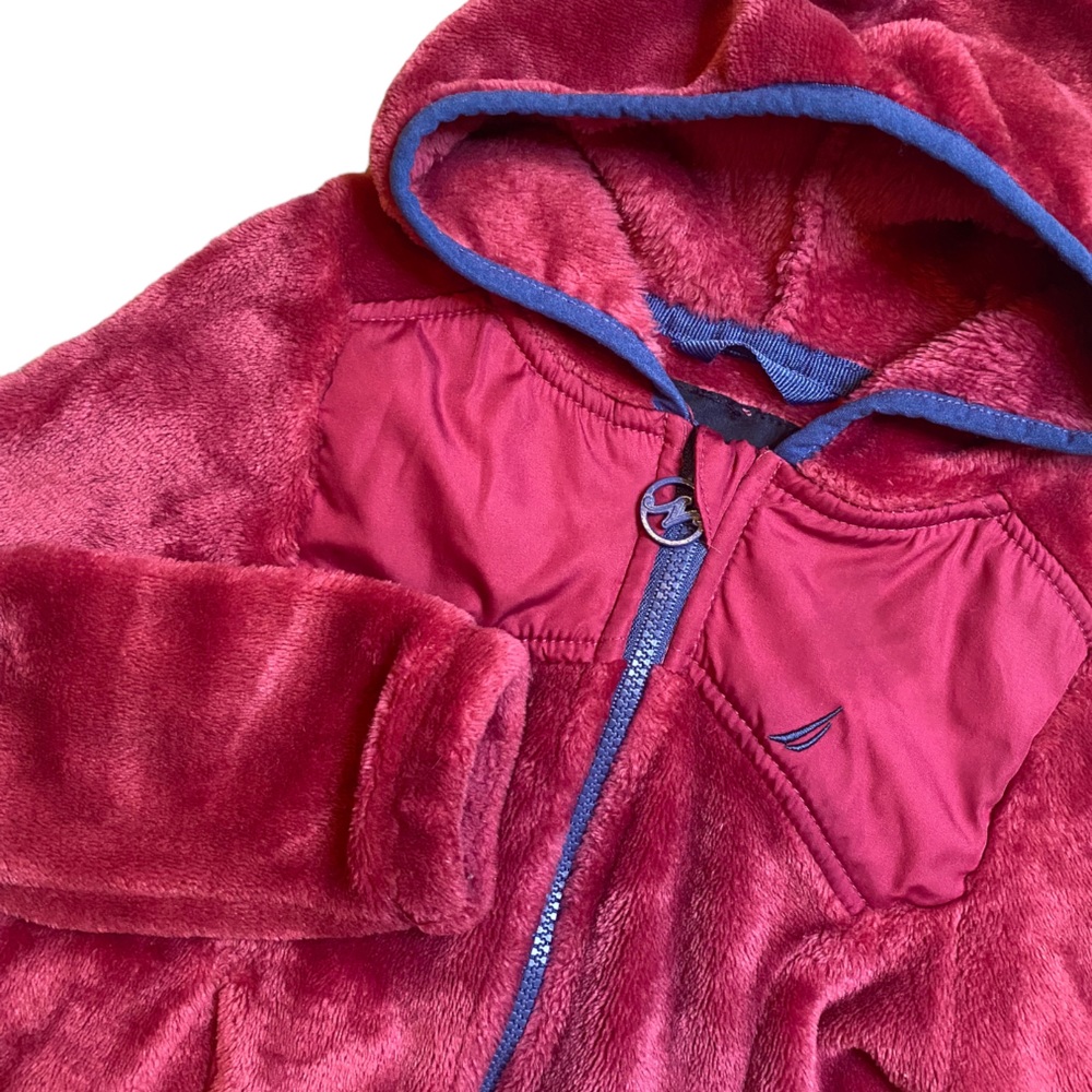Nautica - Fluffy Zip-Up Jacket
